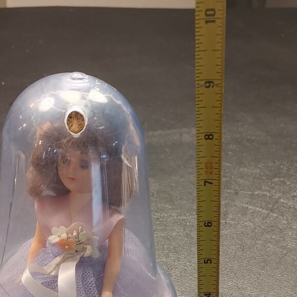 Vintage A&H fair Doll In dome Plastic bell USA - Picture 8 of 8